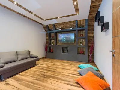TV/Unterhaltungsangebot in der Unterkunft Appartement Bergblick