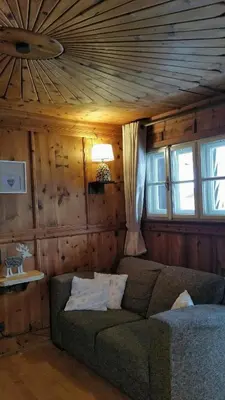 Ein Bett oder Betten in einem Zimmer der Unterkunft Villa Zeppelin - App Aquamarin