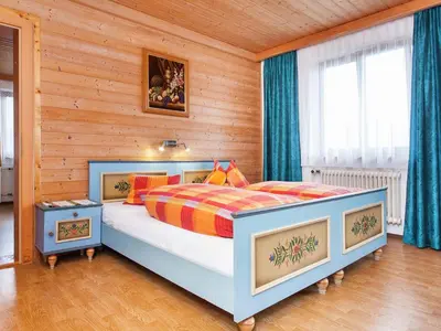 Ein Bett oder Betten in einem Zimmer der Unterkunft Chalet in Alps near Ski Slopes