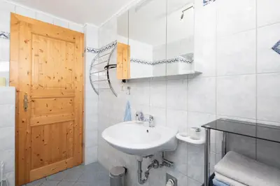 Ein Badezimmer in der Unterkunft Ferienwohnung Lechner-Kaltenhauser