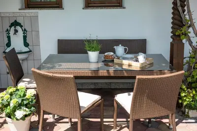 Grundriss der Unterkunft Ferienwohnung Lavendel