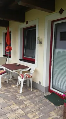 Ein Patio oder anderer Außenbereich in der Unterkunft Ferienwohnung Kogler