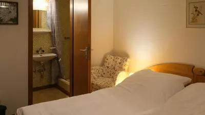 Ein Bett oder Betten in einem Zimmer der Unterkunft Haus Luise