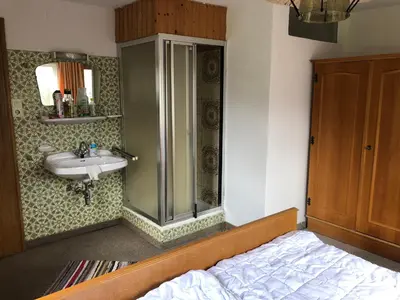 Ein Badezimmer in der Unterkunft Haus Luise