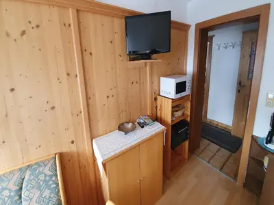 Küche/Küchenzeile in der Unterkunft Apartment in Gerlosberg near Ski Lift