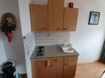 Küche/Küchenzeile in der Unterkunft Apartment in Gerlosberg near Ski Lift