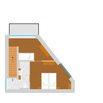 Grundriss der Unterkunft Ferienwohnung Riedmann
