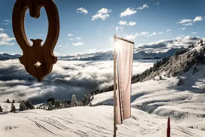 Berggasthaus & Lodge Resterhöhe im Winter