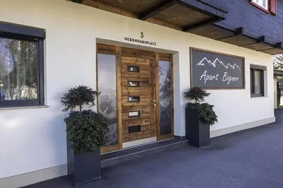 Grundriss der Unterkunft Apart Bogner