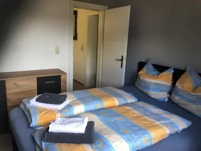 Ein Bett oder Betten in einem Zimmer der Unterkunft Appartement Pohl