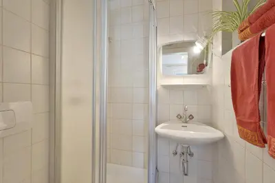Ein Badezimmer in der Unterkunft Appartement Pohl