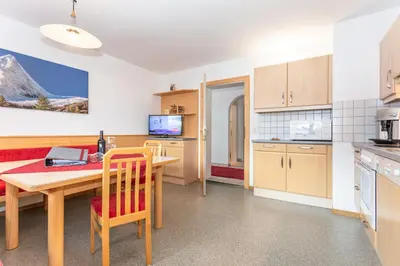 Küche/Küchenzeile in der Unterkunft Apartmenthaus Maximilian