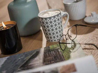 Kaffee-/Teezubehör in der Unterkunft Vergissmeinnicht
