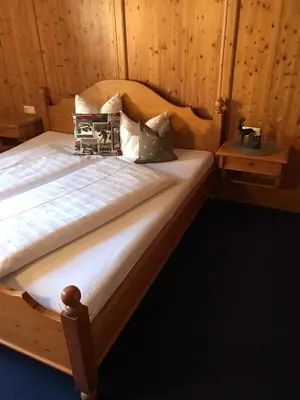 Ein Bett oder Betten in einem Zimmer der Unterkunft Appartement Scherrhof