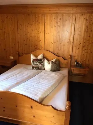Ein Bett oder Betten in einem Zimmer der Unterkunft Appartement Scherrhof