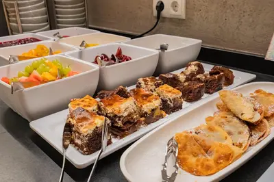 Essen im Hotel oder in der Nähe