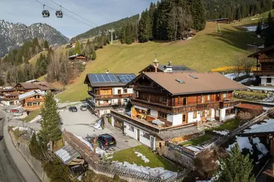 Naturlandschaft in der Nähe der Ferienwohnung
