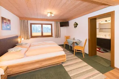 Ein Bett oder Betten in einem Zimmer der Unterkunft Haus Dorferstuck