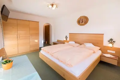Ein Bett oder Betten in einem Zimmer der Unterkunft Haus Dorferstuck