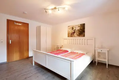Ein Bett oder Betten in einem Zimmer der Unterkunft Ederbergl