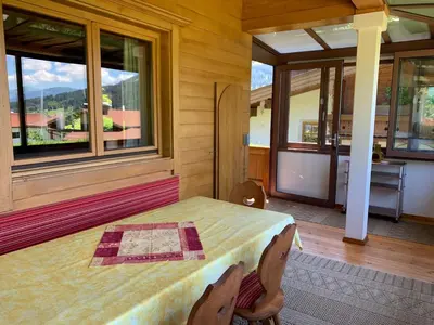 Ein Bett oder Betten in einem Zimmer der Unterkunft Ferienwohnung an der Familienabfahrt