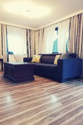 Ein Sitzbereich in der Unterkunft Ferienwohnung Außerdorf