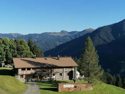 Grundriss der Unterkunft Sinnlehen Alm