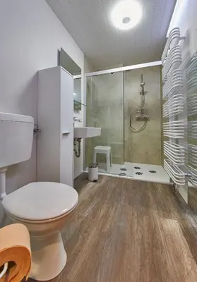 Ein Badezimmer in der Unterkunft Appartement Mamas Iglu