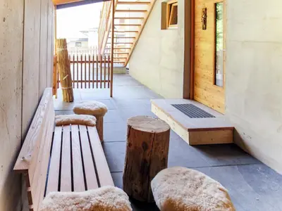 Ein Balkon oder eine Terrasse in der Unterkunft Apartment Eberharter-5 by Interhome