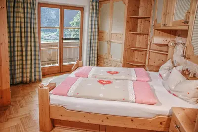 Ein Bett oder Betten in einem Zimmer der Unterkunft Apartment Wachinghof