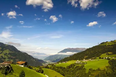Naturlandschaft in der Nähe der Ferienwohnung