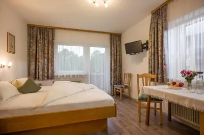 Ein Bett oder Betten in einem Zimmer der Unterkunft Haus Gratz