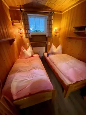 Ein Bett oder Betten in einem Zimmer der Unterkunft Posthof 37