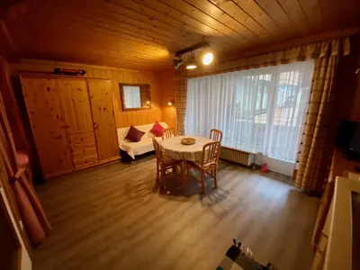 Ein Sitzbereich in der Unterkunft Posthof 37