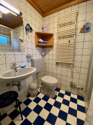 Ein Badezimmer in der Unterkunft Posthof 37