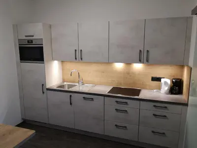 Küche/Küchenzeile in der Unterkunft Appartement Franz