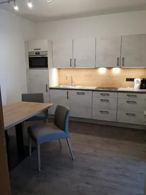 Küche/Küchenzeile in der Unterkunft Appartement Franz
