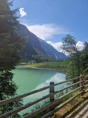 Naturlandschaft in der Nähe des Ferienhauses
