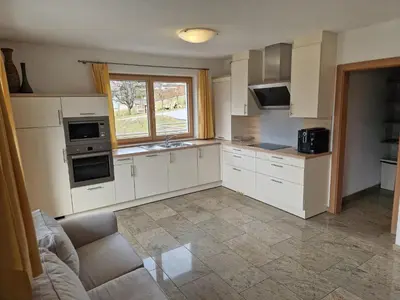 Küche/Küchenzeile in der Unterkunft Chalet Schiestl