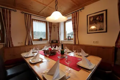 Getränke in der Unterkunft Chalet Johanna