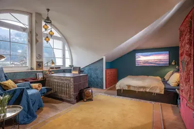 Ein Bett oder Betten in einem Zimmer der Unterkunft Appartement Anna