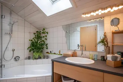 Ein Badezimmer in der Unterkunft Appartement Anna