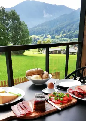 Essen in der Ferienwohnung oder in der Nähe