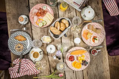 Essen im Bed & Breakfast oder in der Nähe