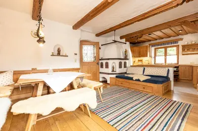 Küche/Küchenzeile in der Unterkunft Ferienchalet Katharina