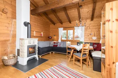 Grundriss der Unterkunft Alpen-Chalets Achensee