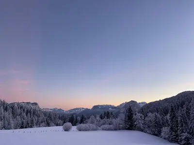 Naturlandschaft in der Nähe der Ferienwohnung