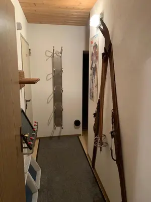 Grundriss der Unterkunft Gartenwohnung an der Familienabfahrt