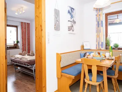 Ein Bett oder Betten in einem Zimmer der Unterkunft Farmhouse in Hollersbach near Ski Slopes