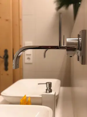 Ein Badezimmer in der Unterkunft Chalet Sonnberg